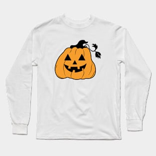 halloween pumpkin funny No.10 Long Sleeve T-Shirt